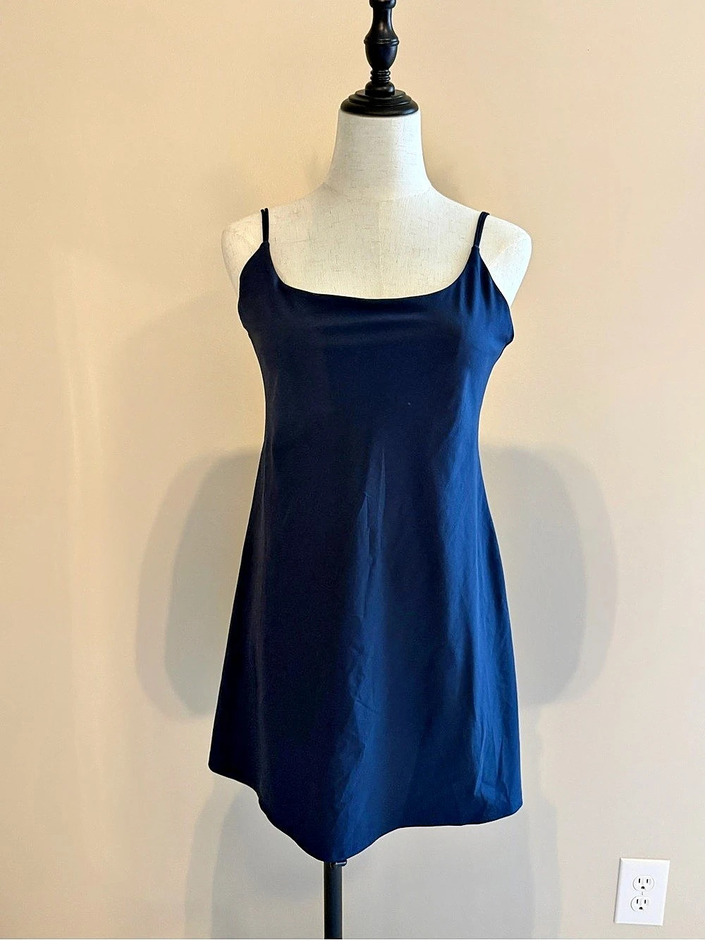 Abercrombie & Fitch Athletic Mini Dress in Navy Blue